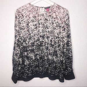 Vince Camuto Blouse Top Long Sleeve Small